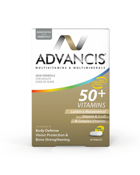 50+ Vitamins 30 tablets