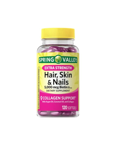 Spring Valley Extra Strength Hair, Skin & Nails 120 softgel