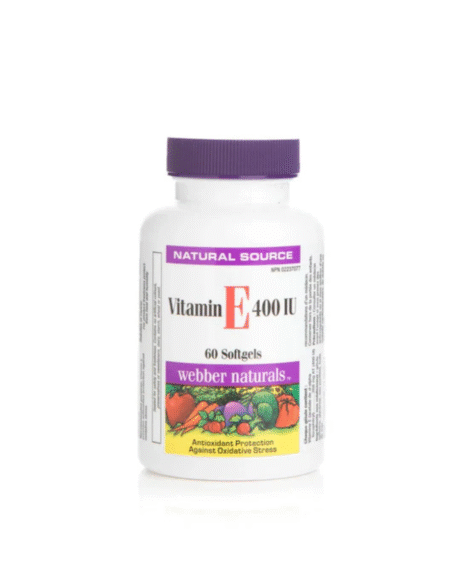 Natural Source Vitamin E soft gels