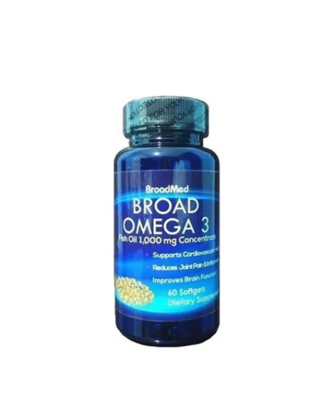 BroadMed BROAD OMEGA Fish Oil  60 softgels