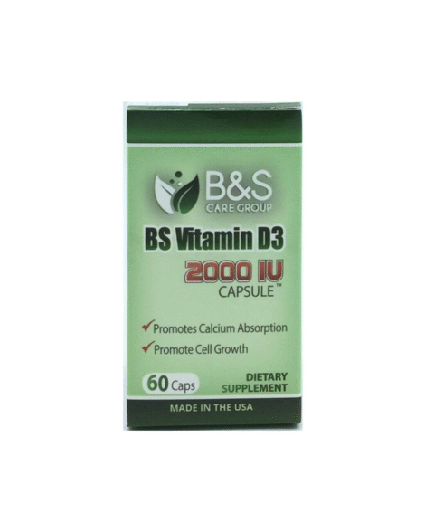 B&S Vitamin D3 30 capsules