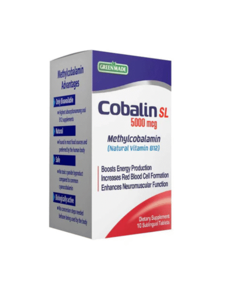 Cobaline 5000 mcg ( 10 SL tablets)