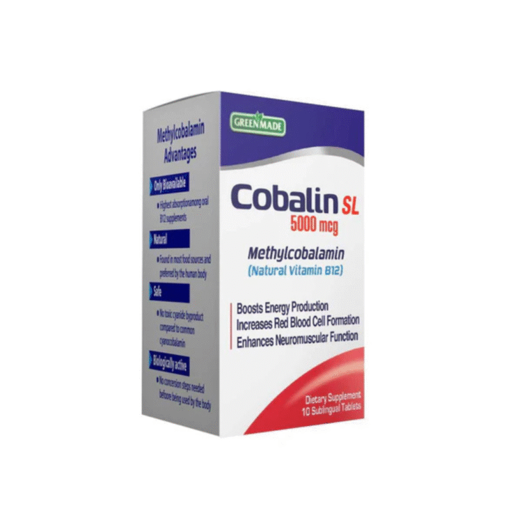 Cobaline 5000 mcg ( 10 SL tablets)