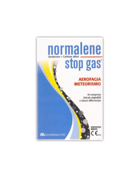 Normalene stop gas 40 tabs