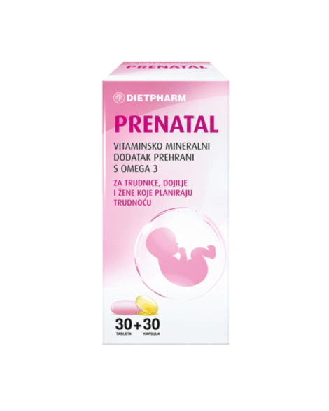 CentraVIT prenatal 30 tab + 30 caps