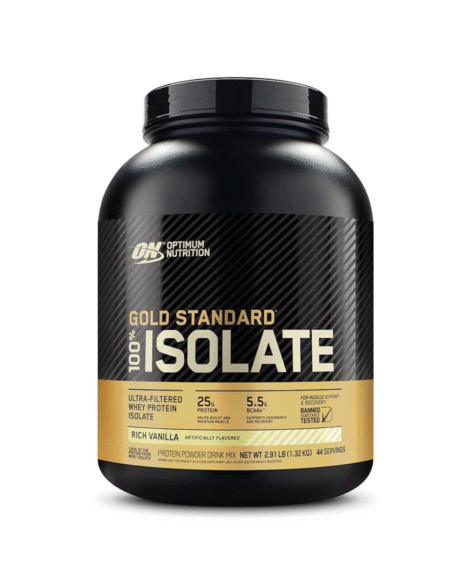 Gold Standard 100% Isolate – Rich Vanilla | Optimum Nutrition