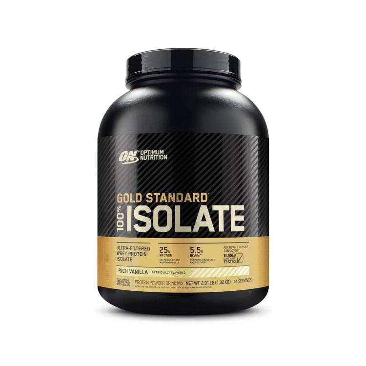 Gold Standard 100% Isolate – Rich Vanilla | Optimum Nutrition
