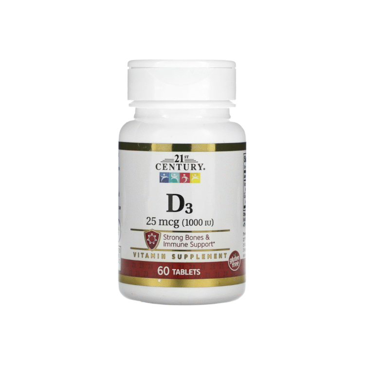 Vitamin D3 1000 IU 60 tablets