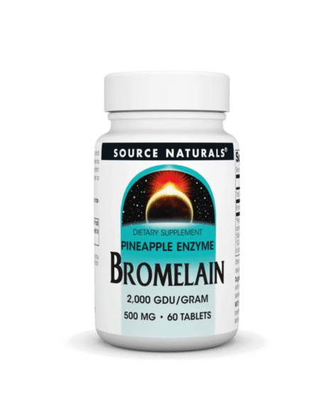 Bromelain 60 tablets 500mg Source Natural