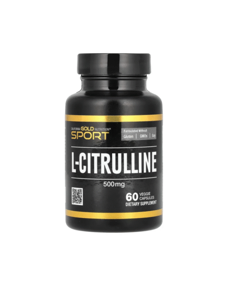L-Citrulline 500mg 60 Capsules California Gold Nutrtion