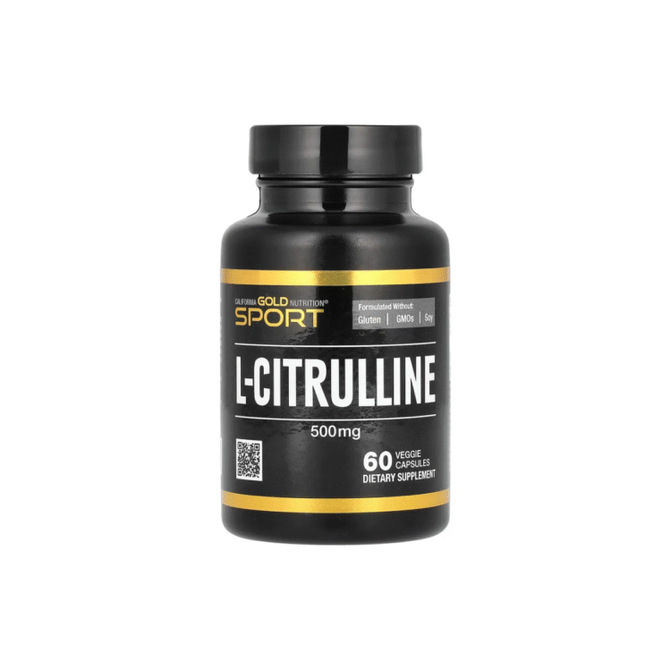 L-Citrulline 500mg 60 Capsules California Gold Nutrtion