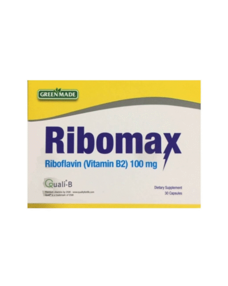Ribomax 100mg 30caps  Green Made