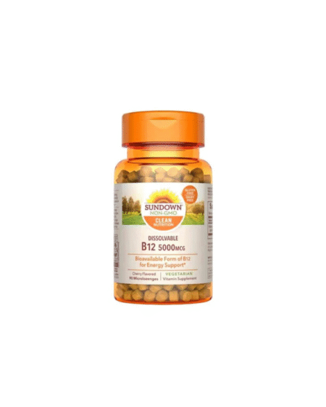 Sundown Dissolvable B12 5000 mcg  90 lozenges