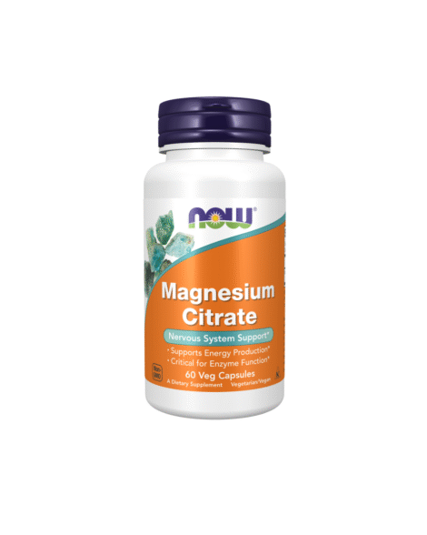 Magnesium Citrate 60 capsules | NOW