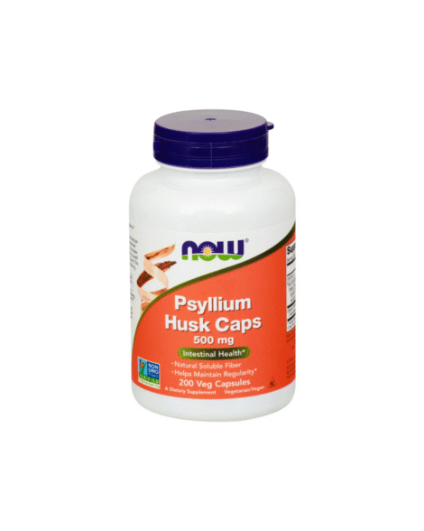 Psyllium Husk 200 Capsules 500mg