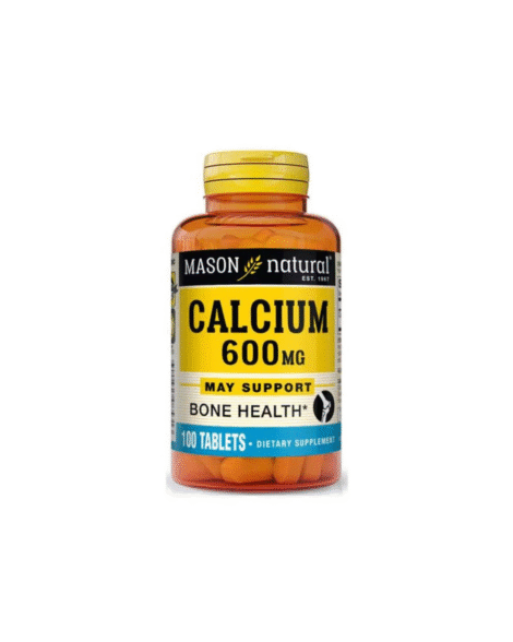 Calcium 600mg 100 Tablets | Mason Natural