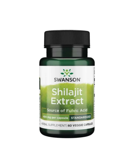 Shilajit Extract 400mg 60 Capsules | Swanson
