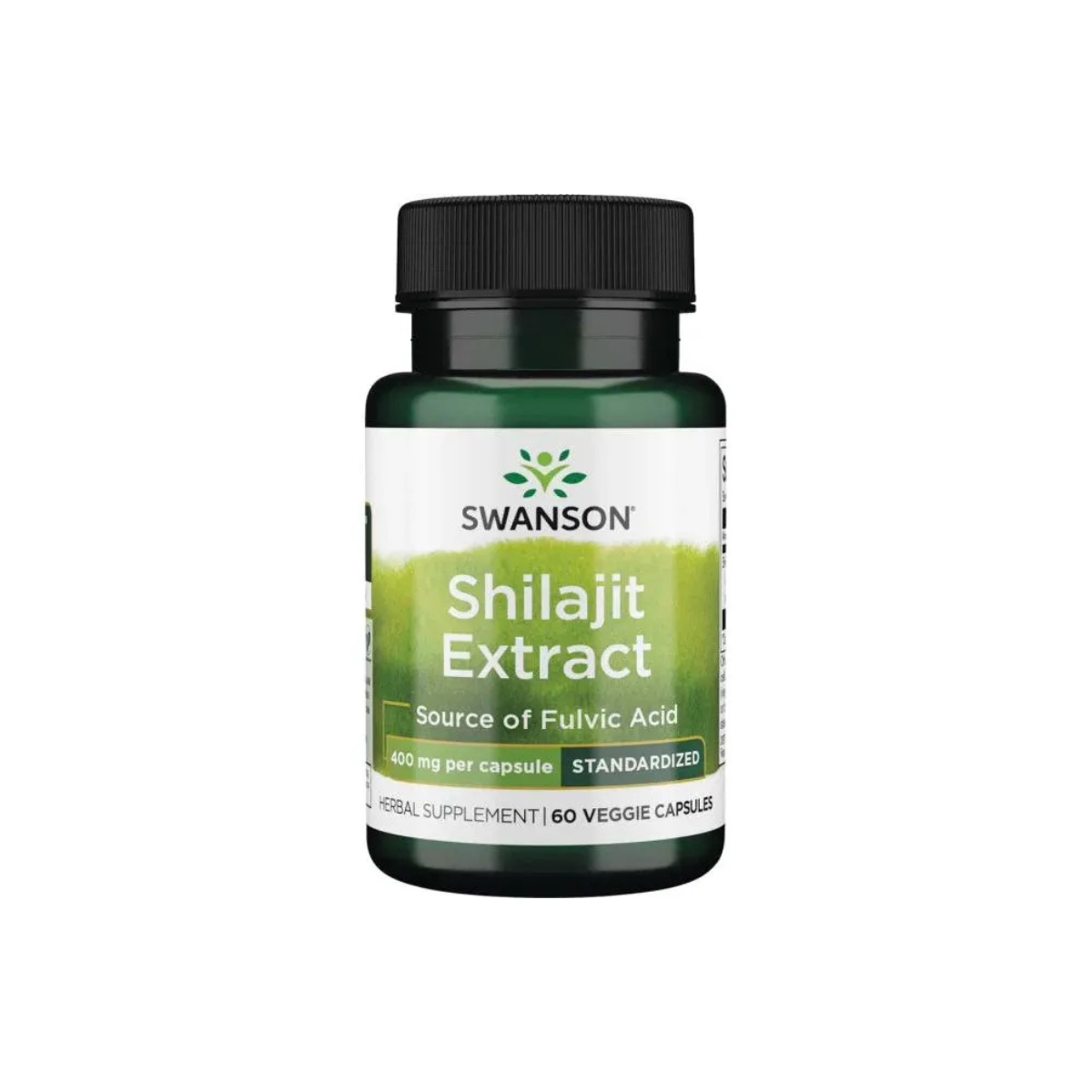Shilajit Extract 400mg 60 Capsules | Swanson