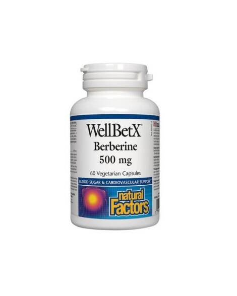 WellBetX® Berberine 500 mg 60 caps