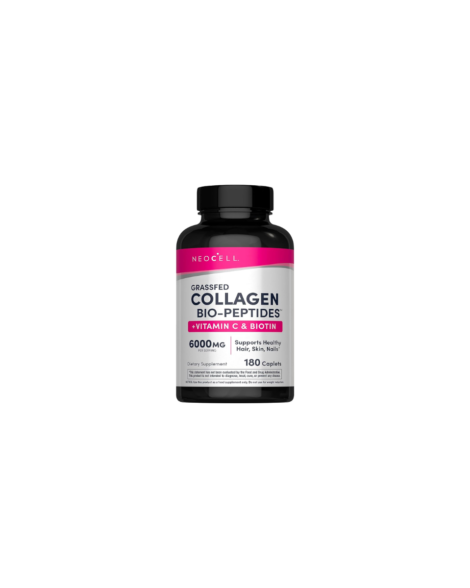 NeoCell Grassfed Collagen Peptides + Vitamin C & Biotin 180 TABLETS